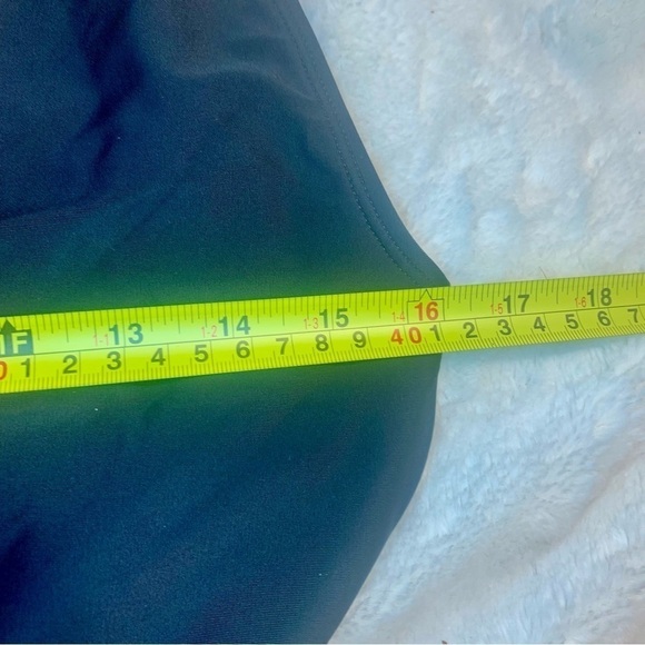 NWT Fabletics Swimsuit XL Noa Sexy 1-Piece Black Hi Leg Lo Back Wide Straps - Picture 12 of 14